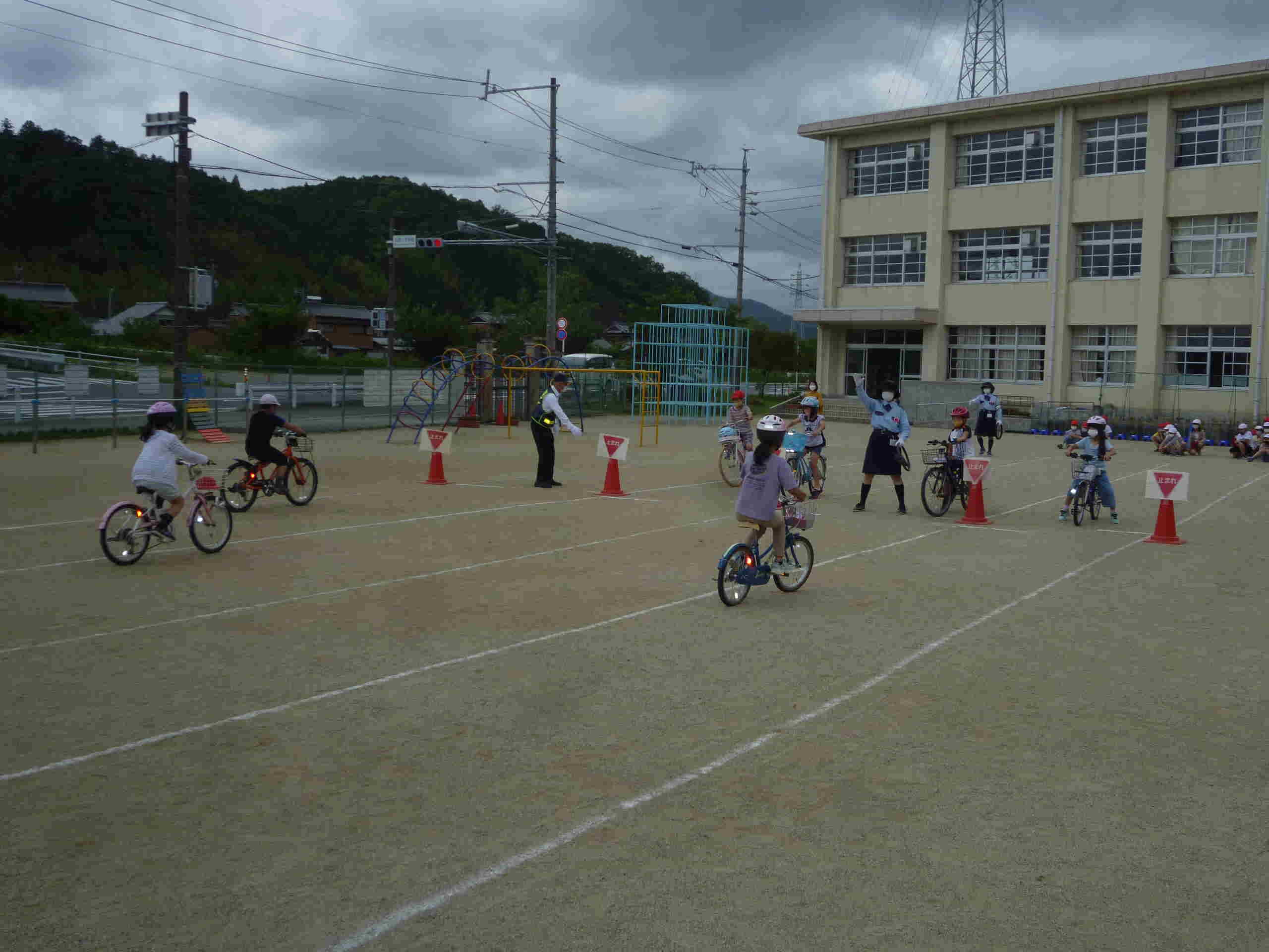 交通安全教室3年